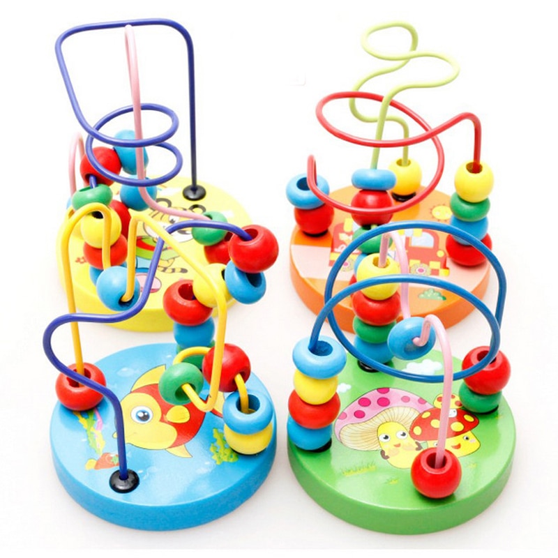 Toddler Montessori Round Beads Toys