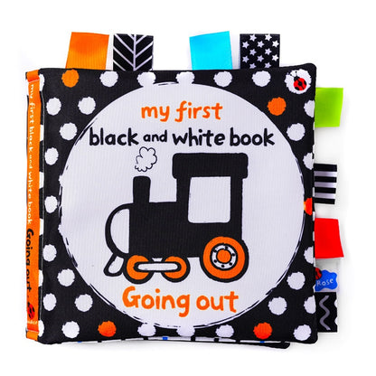 Black & White Baby Quiet Book - BabyOlivia