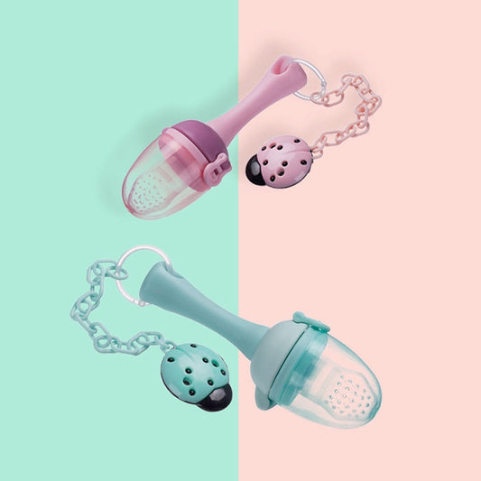 Baby Teether With Pacifier Chain