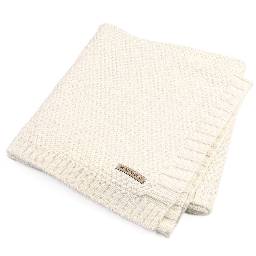 Baby Blanket Soft Knitted