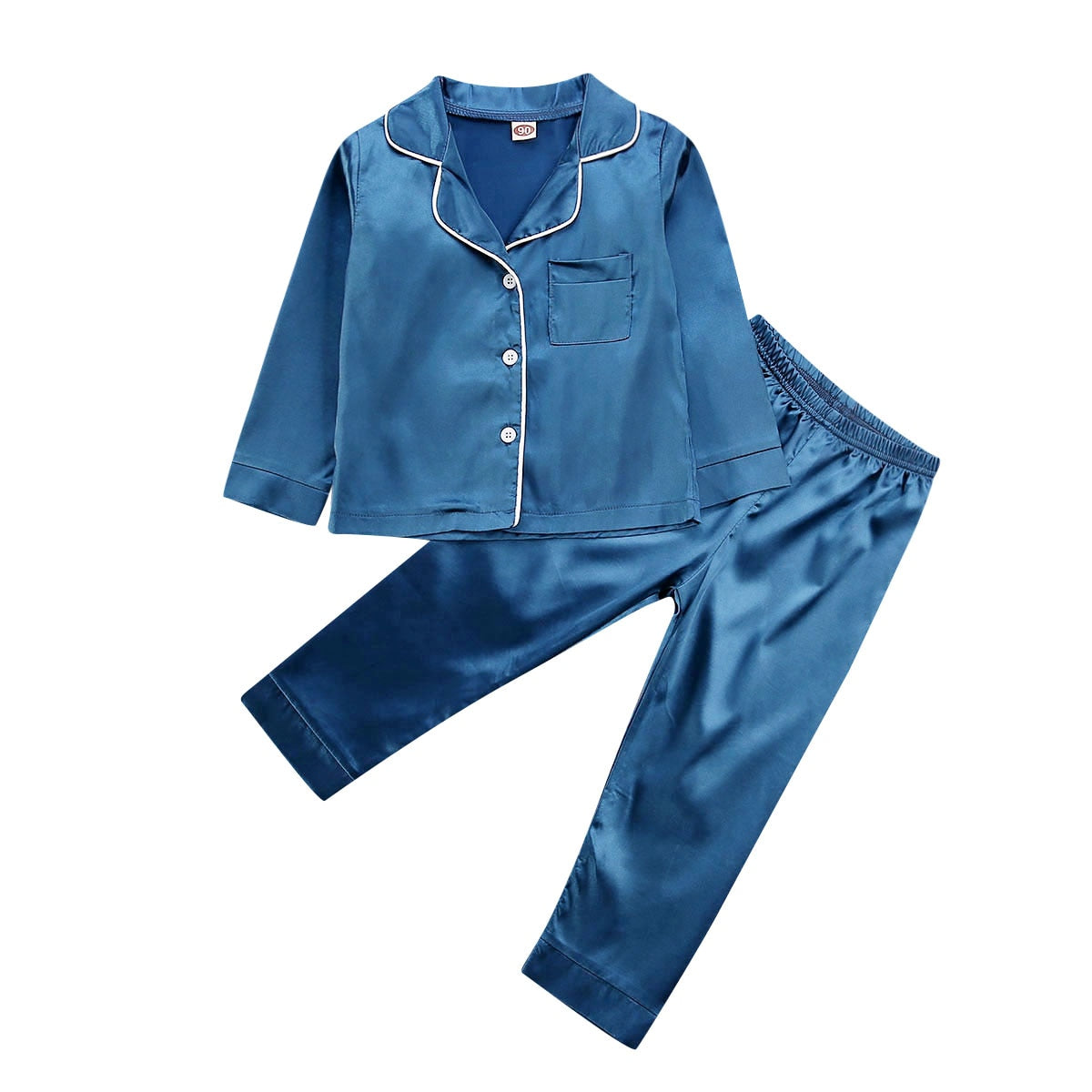 Premium Kids Pyjamas Silk Satin - BabyOlivia