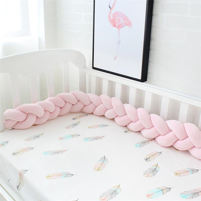 Baby Handmade Knot Bed Bumper - BabyOlivia