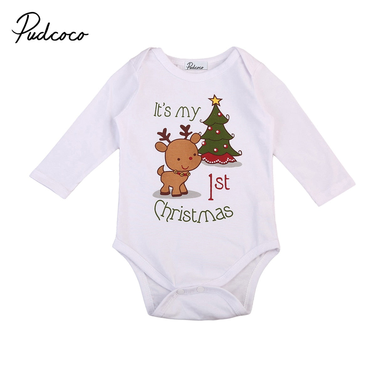 First Christmas Baby Romper - BabyOlivia