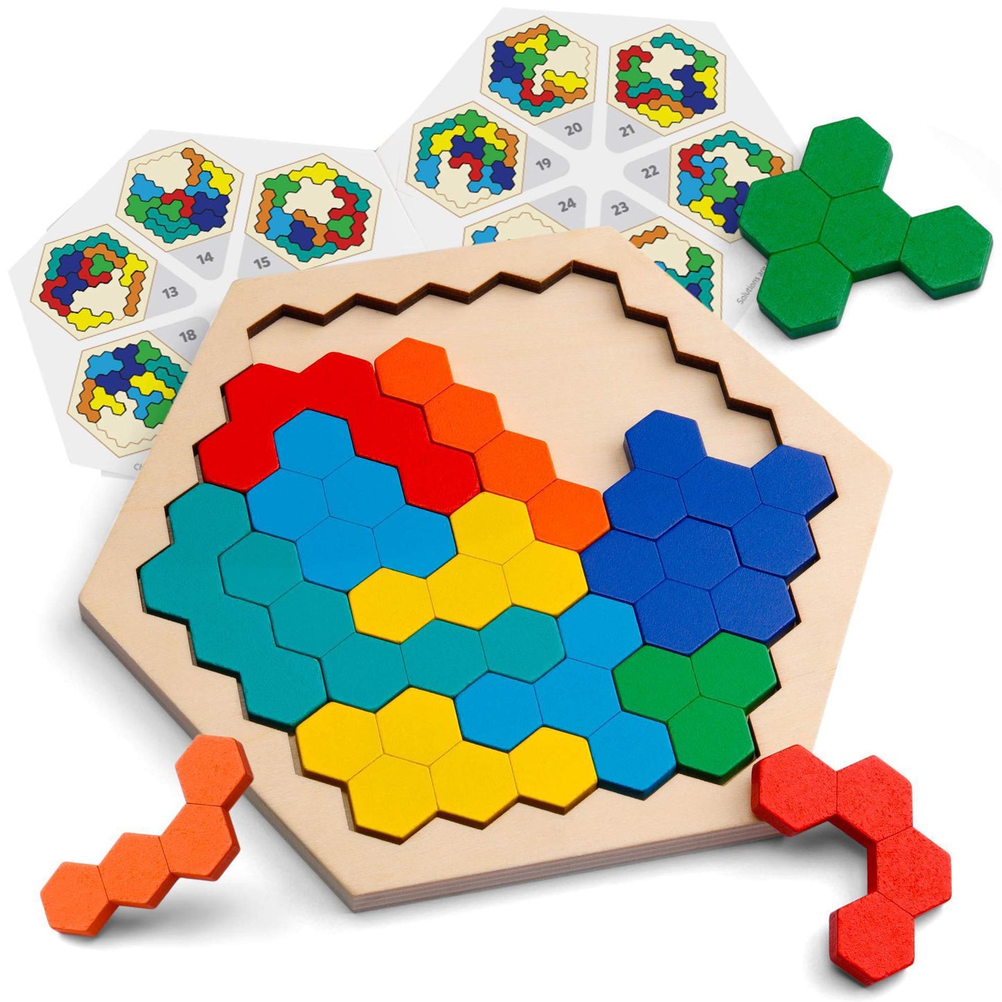 Wooden Toy Puzzle Board