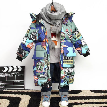 Designer Winter Jacket For Boys 3-12Y