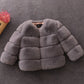 Faux Fur Coat For Girls 18M-11Y