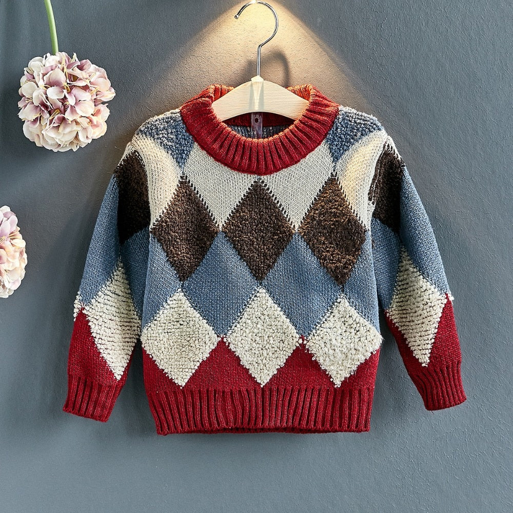 British Winter Sweater for Girls & Boys 2-8Y