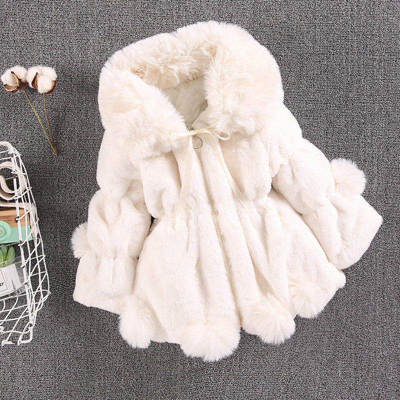 Faux Fur Coat for Baby & Girls 18M-6Y