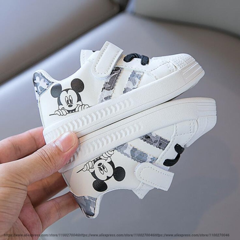 Disney White Sneakers For Baby Boy & Girl
