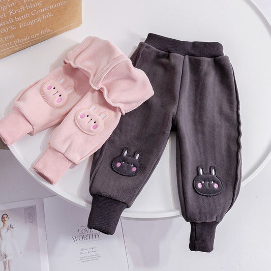 Winter Warm Pants for Girls 1-7Y