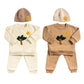 Baby Boy Fleece Sweatshirt Jogger Pants 2pcs/Set Outifs