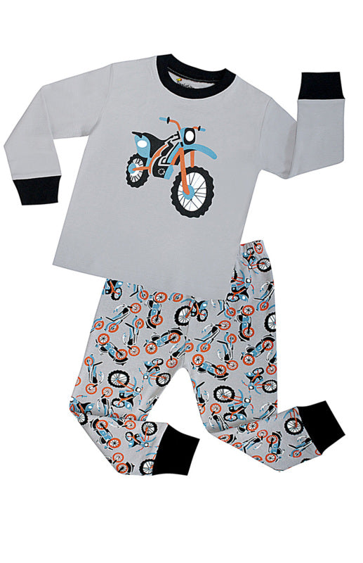 Children's Cotton Motorcycle Pajama